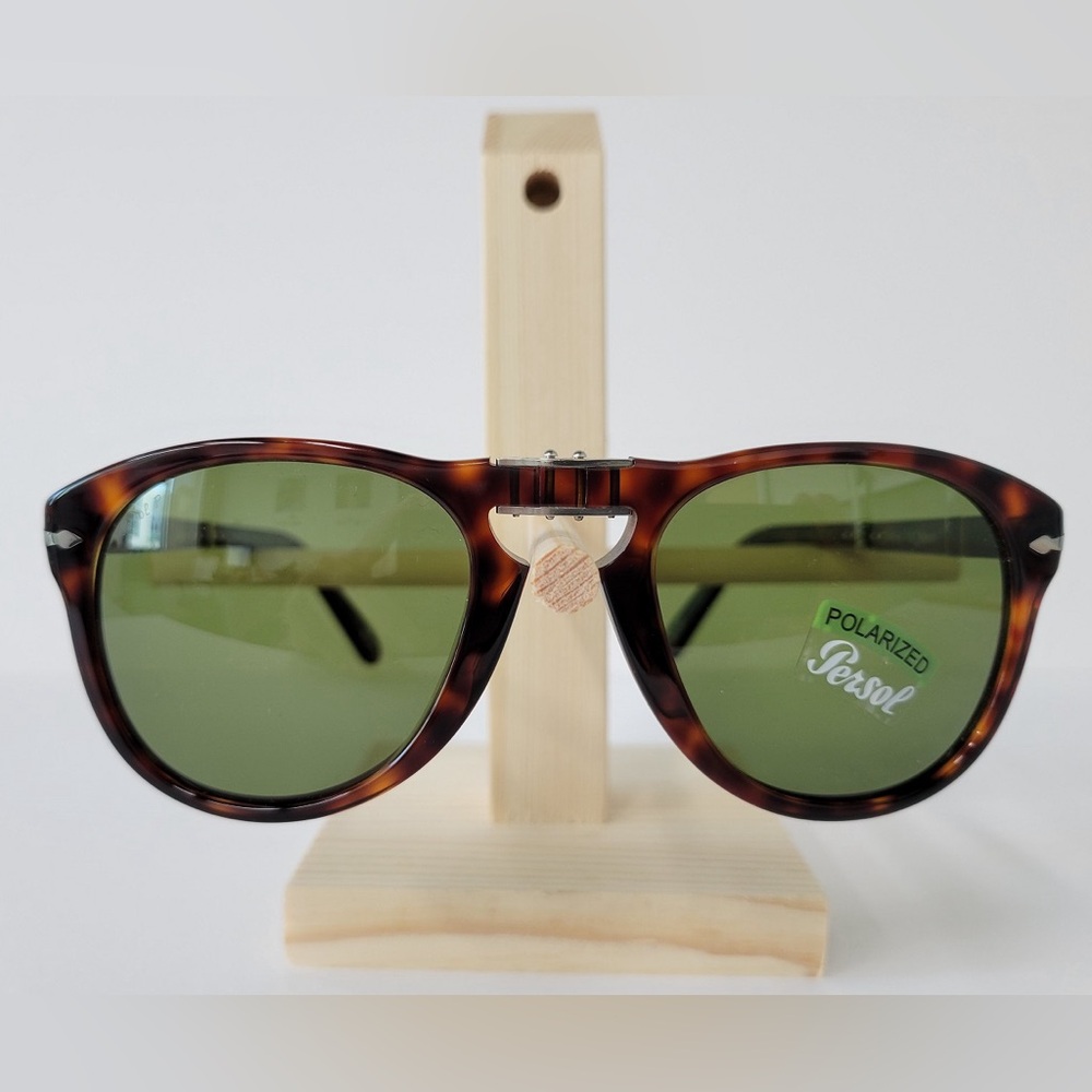 Persol 714-SM Sunglasses Steve McQueen Brown 24P1 New